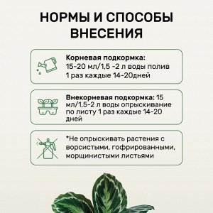 Удобрение Биомолекулы, для декоративно-лиственных, 400 мл, Удобряй