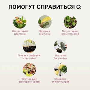 Удобрение Биомолекулы, для комнатных и балконных цветов, 400 мл, Удобряй