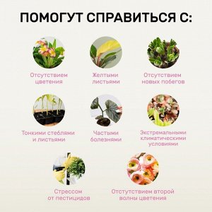 Удобрение Биомолекулы, для цветов, 400 мл, Удобряй