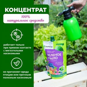 Инсектицид Зеленое мыло, 350 мл, с пихтовым экстрактом, БиоМастер