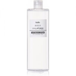 NaMo Hatomugi Lotion 500ml/Интенсивный увлажняющий лосьон для чувствительной кожи с маслом бусенника, гиалуроновой кислотой, коллагеном, экстрактом плаценты, ниацинамидом, витамином С