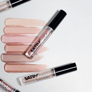 LUXVISAGE Тени для век жидкие SATIN Nude super stay тон 201 Ivory 3,5г НОВИНКА!