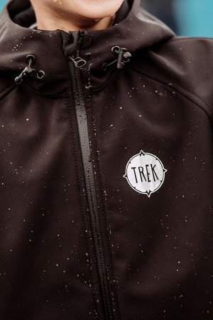 Куртка софтшелл Trek черный