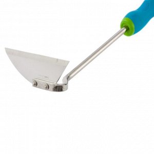 Мотыжка нержавеющая сталь, 115х320 мм, 2-комп. рукоятка, Palisad, Premium plus, 62057