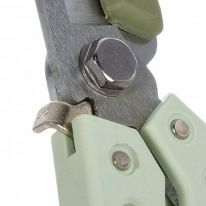 Секатор 200 мм, 6.35 мм, с наковальней, Worth, рукоятка пластик, S122A00
