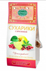 Сухарики из пастилы с брусникой 55 г