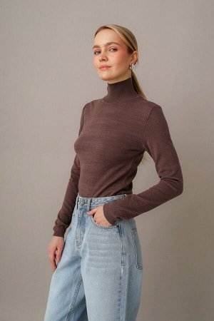 Водолазка вязаная женская айрон