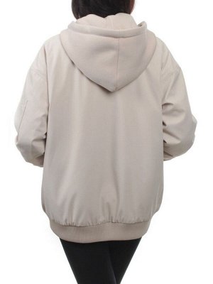 H24-83 LT. BEIGE Куртка демисезонная женская (100 гр. синтепон)