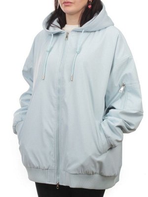 H24-283 LT. BLUE Куртка демисезонная женская (100 гр. синтепон)