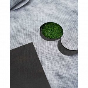 Материал укрывной Мульчаграм, 80 г/м2, Профф Перф, 1.6х10 м, Агротекс, 80 UV, 3шах 30х30х8, бело-черный