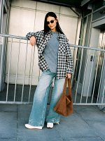 Джинсы Loose Fit 378, D378/oiled