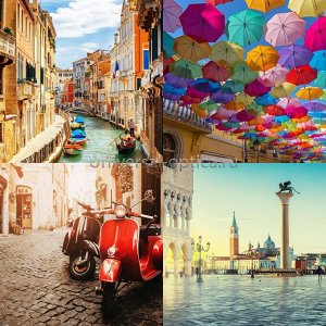 Салфетка из микрофибры в ИУ "Италия" (15*18см)