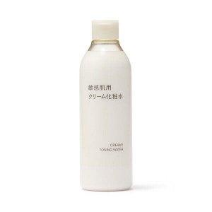 Увлажняющий тоник с церамидами и скваланом для чувствительной кожи MUJI Creamy Toning Water