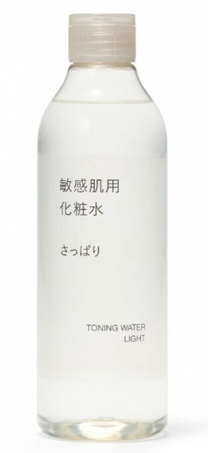 Увлажняющий, освежающий лосьон для жирной, чувствительной кожи MUJI Light Toning Water For Sensitive Skin
