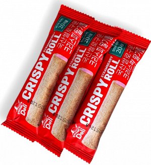 "Хрустящая воздушная трубочка с клубничной начинкой Farmer’s Deli Crispy Roll Filled with Strawberry "