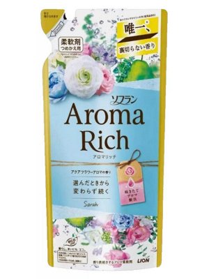 Японский кондиционер для белья Aroma Rich Sarah, 380мл