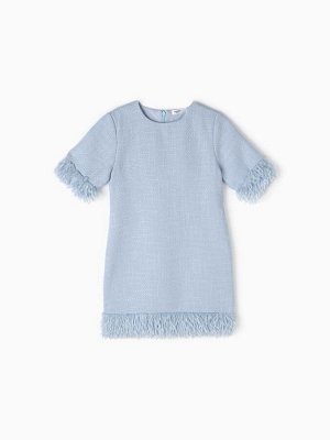 Платье для девочки MINAKU: PartyDress, голубое.