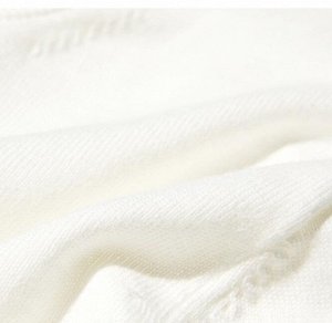 UNIQLO Женский вязаный кардиган из модала и хлопка с круглым вырезом, длинный рукав 474982 зеленый