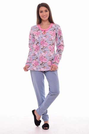 Пижама женская 1-101а (розовый)