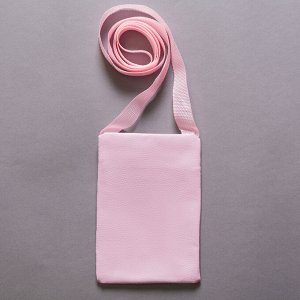 Детский подарочный набор сумка+брошь, цвет розовый