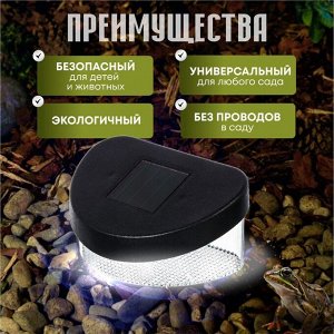 Светильник Эра, SL-PL8-MNT1, на солнечной батарее, грунтовый, пластик, 5.5 см, садовый, черный