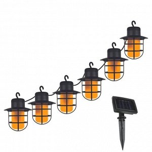 Фонарь садовый Uniel, Lanterns USL-S-121/PT2500, на солнечной батарее, подвесной, пластик, 8х11 см