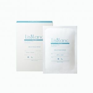 AXXZIA LisBlanc Mild Face Mask 7P/Маска для лица для чувствительной и проблемной кожи 7шт