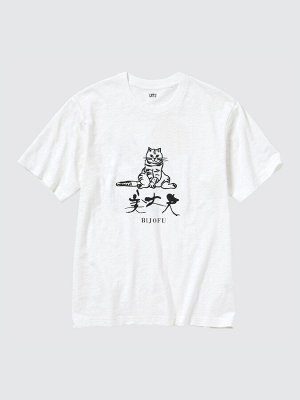 UNIQLO UT - хлопковая футболка Саке коллекция