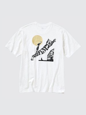 UNIQLO UT - хлопковая футболка Саке коллекция