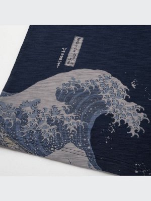 Uniqlo UT - хлопковая футболка с волной Ukiyo-e