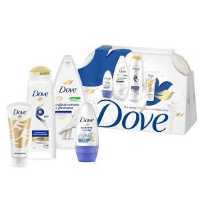 НАБОР 2025 ! Dove подарочный набор Нежнее к твоей коже (2х250+2х50) мл