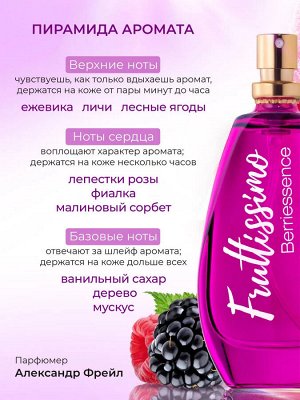Женская ФРУТИССИМО. Ягодный Сорбет 35 мл