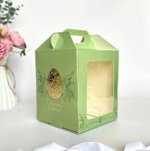 Коробка кулич &quot;Золотая Пасха&quot;