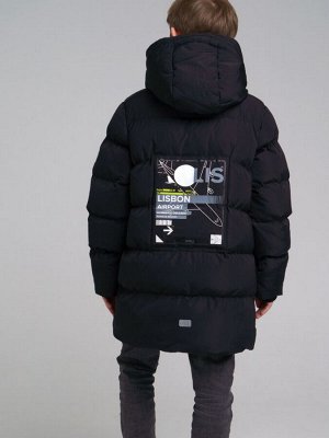 Пальто для мальчика черный