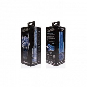 Мастурбатор Fleshlight Turbo Core, голубой лёд