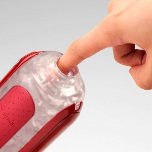 Мастурбатор с подогревом Tenga Flip Zero Red Warmer красный 18 см