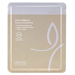 Гидрогелевая маска для упругости кожи BeauuGreen Anti-Wrinkle Pullulan Hydrogel Mask, 30г