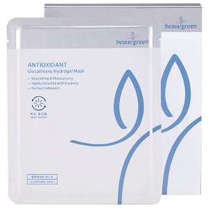 (Набор) Гидрогелевая маска с глутатионом BeauuGreen Glutathione Hydrogel Mask, 30г *5шт