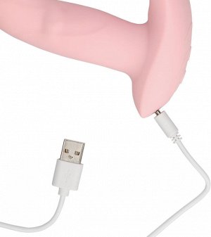 Вибратор Wearable Fingering Motion с пультом управления L 9,7 см, Ø 4,1 см, розовый
