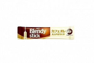 AGF Кофе Blendy Stick [крепкий, с молоком и сахаром, 8,8 гр, 24 шт.]