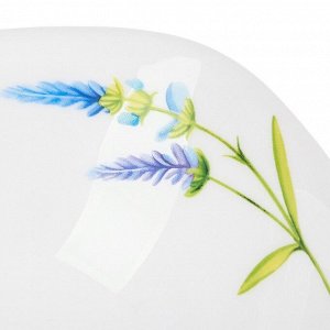 Салатник стеклокерамика, квадратный, 14х5 см, 0.4 л, Манифик, Daniks, FFW-65/ 220302