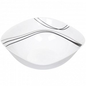 Салатник стеклокерамика, квадратный, 20х6.5 см, 1.2 л, Токио, Daniks, FFW-90-K1306-2/NFW90T