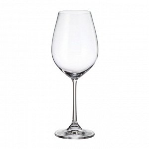 Бокал для вина, 650 мл, стекло, 6 шт, Bohemia, Columba, 91L/1SG80/0/00000/650-662