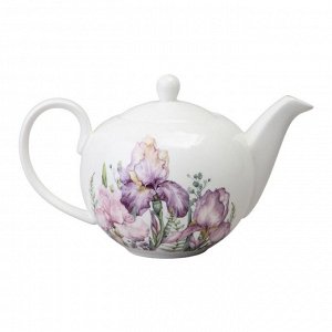 Чайник заварочный фарфор, 1.1 л, Lefard, Irises, 425-153