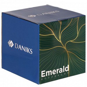 Чайник нержавеющая сталь, 3 л, со свистком, матовый, Daniks, Emerald, индукция, коричневый, DSC-8804