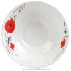 Салатник стеклокерамика, круглый, 15 см, 0.44 л, Марсель, TW60