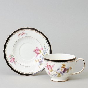 Набор чайный фарфор, 12 предметов, на 6 персон, 260 мл, Lefard, Nostalgie, 590-663, подарочная упаковка