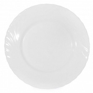 Тарелка обеденная, стеклокерамика, 24.5 см, круглая, Trianon, Luminarc, 61259/E9579/H3665/N5015/N3645