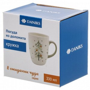 Кружка доломит, 350 мл, В ожидании чуда, Daniks