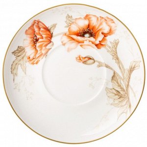Чайный сервиз фарфор, 14 предметов, на 6 персон, 250 мл, Lefard, Antique, 415-2264